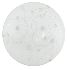 Plafon LED 4000K Przezroczysty