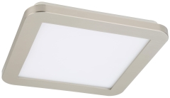 Lampa Sufitowa Żyrandol Plafon LED IP44 Satyna Biały 3000K