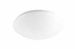 Lampa Sufitowa Żyrandol Plafon 18W LED 33CM Klosz Biały 4000K