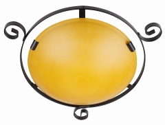 Lampa Plafon E2 Brązowy