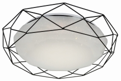 Lampa Plafon 43 LED 4000K Czarny