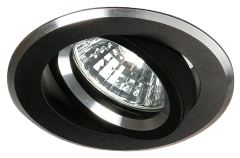 UA-01 Czarny Oprawa STROPWA UCHYLNA Aluminium