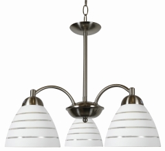 Lampa Wisząca Żyrandol E27 Satyna