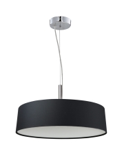 Lampa Wisząca Żyrandol E27 Czarny