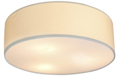 Lampa Sufitowa Żyrandol E27 Kremowy