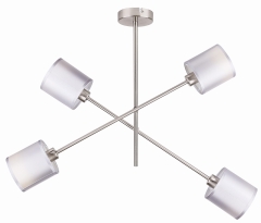 Lampa Wisząca Żyrandol SZTYCA E14 Satyna