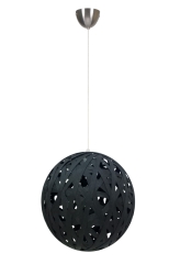Lampa Wisząca Żyrandol 40 E27 Czarny
