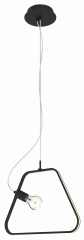 Lampa Wisząca Żyrandol 42 E27 LED LED Czarny 4000K
