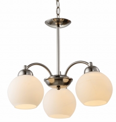 Lampa Wisząca Żyrandol E27 Satyna
