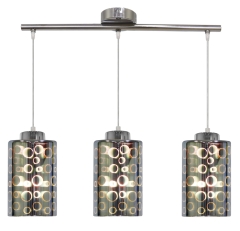Lampa Wisząca Żyrandol E27 Chrom