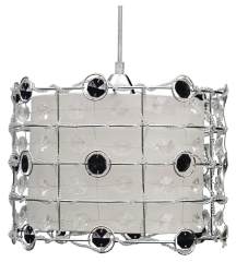Lampa Wisząca Żyrandol E27 Czarny 85-10523