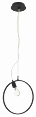 Lampa Wisząca Żyrandol 35 E27 LED LED Czarny 4000K