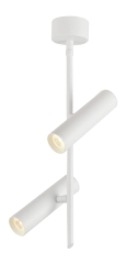 Lampa Wisząca Żyrandol Tuba LED Biały 4000K