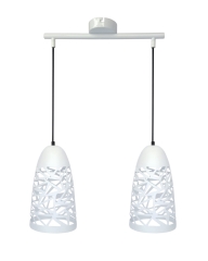 Lampa Wisząca Żyrandol E27 Biały