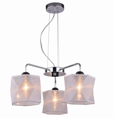 Lampa Wisząca Żyrandol E27 Chrom