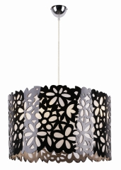 2  Lampa Wisząca Żyrandol 40X120 E14 Czarny