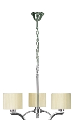 Lampa Wisząca Żyrandol E27 Kremowy