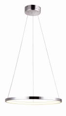 Lampa Wisząca Żyrandol 18W LED 4000K Chrom