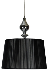 Lampa Wisząca Żyrandol E27 Czarny