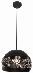 Lampa Wisząca Żyrandol E27 Czarny