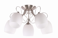Lampa Sufitowa Żyrandol E27 Biały