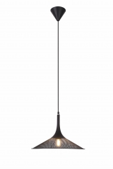 Lampa Wisząca Żyrandol Czarny 110x336
