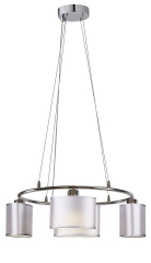 Lampa Wisząca Żyrandol E14 Chrom