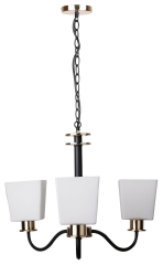 Lampa Wisząca Żyrandol E27 Czarny
