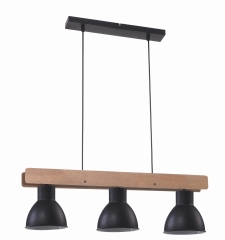Lampa Wisząca Żyrandol E27 Czarny