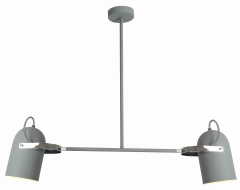Lampa Wisząca Żyrandol E27 Szary