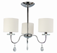 Lampa Wisząca Żyrandol E14 Chrom