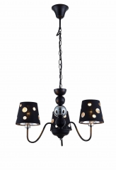 Lampa Wisząca Żyrandol Czarny