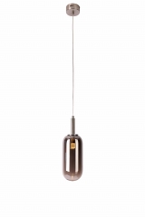 Lampa Wisząca Żyrandol Srebrny