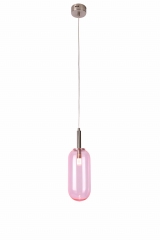 Lampa Wisząca Żyrandol Różowy