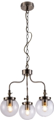 Lampa Wisząca Żyrandol E27 Patyna