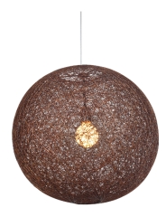 Lampa Wisząca Żyrandol E27 Brązowy 50