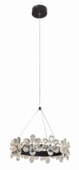 Lampa Wisząca Żyrandol 14W LED Czarny