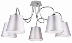 Lampa Wisząca Żyrandol E14 Chrom