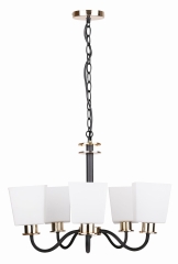 Lampa Wisząca Żyrandol E27 Czarny