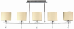 Lampa Sufitowa Żyrandol E14 Chrom
