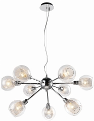 DIXI  Lampa Wisząca Żyrandol E14 Chrom