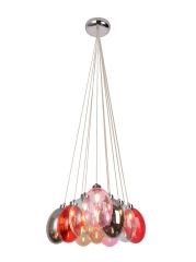 Lampa Wisząca Żyrandol KA 10 WIELOKOLOROWY