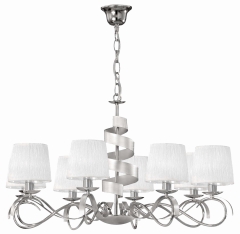 Lampa Wisząca Żyrandol E14 Chrom