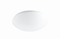 Lampa Sufitowa Żyrandol Plafon LED 26CM Klosz Biały 4000K