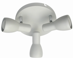 Lampa Sufitowa Żyrandol Plafon E14 Biały MAT