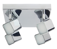 Lampa Sufitowa Żyrandol Plafon 4W LED Chrom