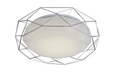 Lampa Sufitowa Żyrandol Plafon 43 16W LED 3000K Chrom