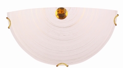 Lampa Sufitowa Żyrandol Plafon E27 Złoty 1 2