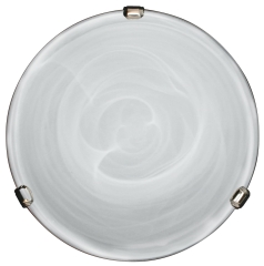Lampa Sufitowa Żyrandol Plafon30 Biała E27