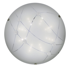 Lampa Sufitowa Żyrandol Plafon LED 6500K Bezbarwny